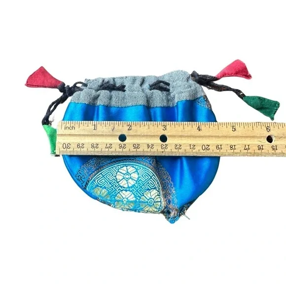 Small Cloth Bag (Crystals, Coins, or Small Items) (Used - Fair Condition) 💙 - Picture 7 of 7